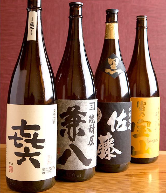 日本酒ラインアップ